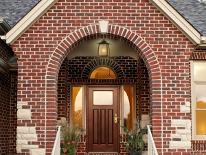 The entry of the Olde English model says Welcome in a unique way.